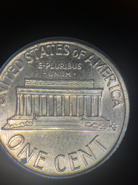 Lincoln-Mémorial--Cent-1974-D-Die--Clash-?